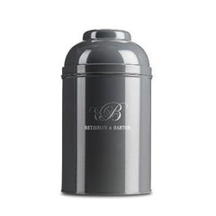 Boite à thé vide en métal Binôme gris (125g)