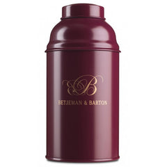 Boite à thé vide en métal Rouge (125g)