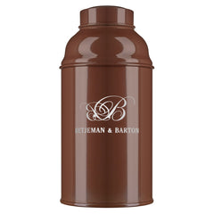 Boite à thé vide en métal Binôme gris (125g)