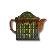 Betjeman and Barton Eccentric Teapot Green