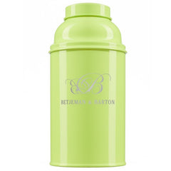 Boite à thé vide en métal Vert (125g)