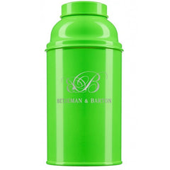 Boite à thé vide en métal Vert fluo (125g)