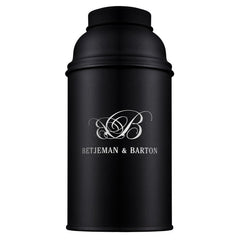 Boite à thé vide en métal Noir (125g)