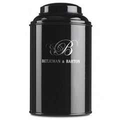 Boite à thé vide en métal Aubergine (250g)