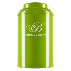 Boite à thé vide en métal Vert (125g)
