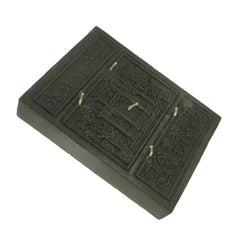 Tea brick candle